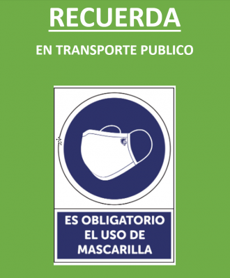Recordatorio Uso Mascarilla